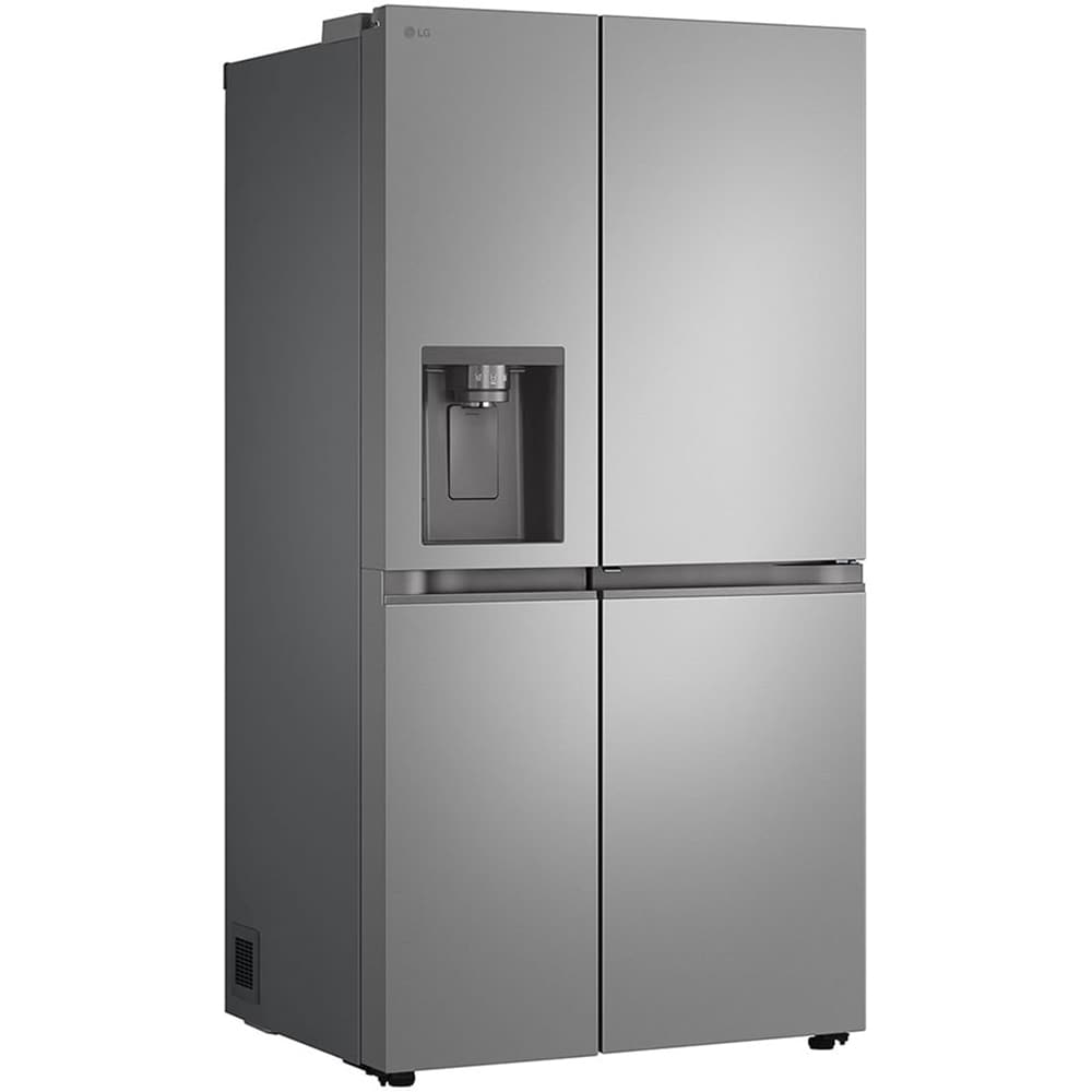 Side by Side LG GSJC41PYPE, No Frost, 641 l, H 179 cm, Clasa E, Dozator apa, argintiu
