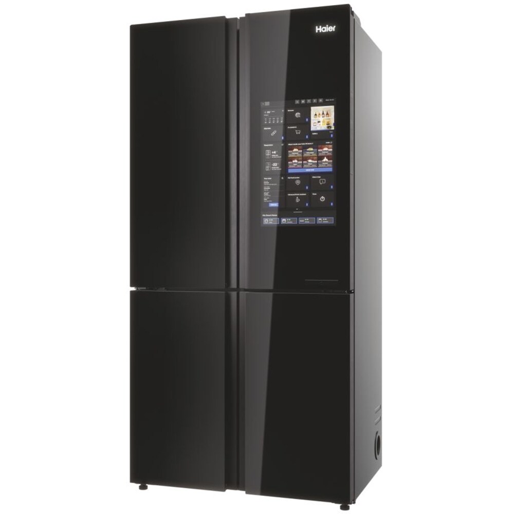 Side By Side HAIER HCW9919FSGB, No Frost, 586 l, H 190 cm, Clasa F, negru