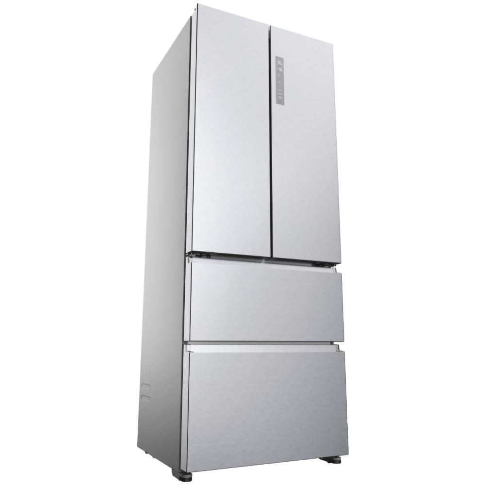 Side by Side HAIER HFR5719ENMG, No Frost, 446 l, H 190 cm, Clasa E, argintiu