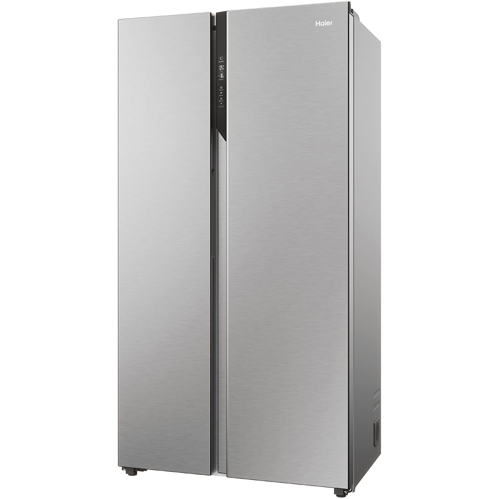 Side by Side HAIER HSR5918DNMP, Total No Frost, 528 l, H 178 cm, Clasa D, inox