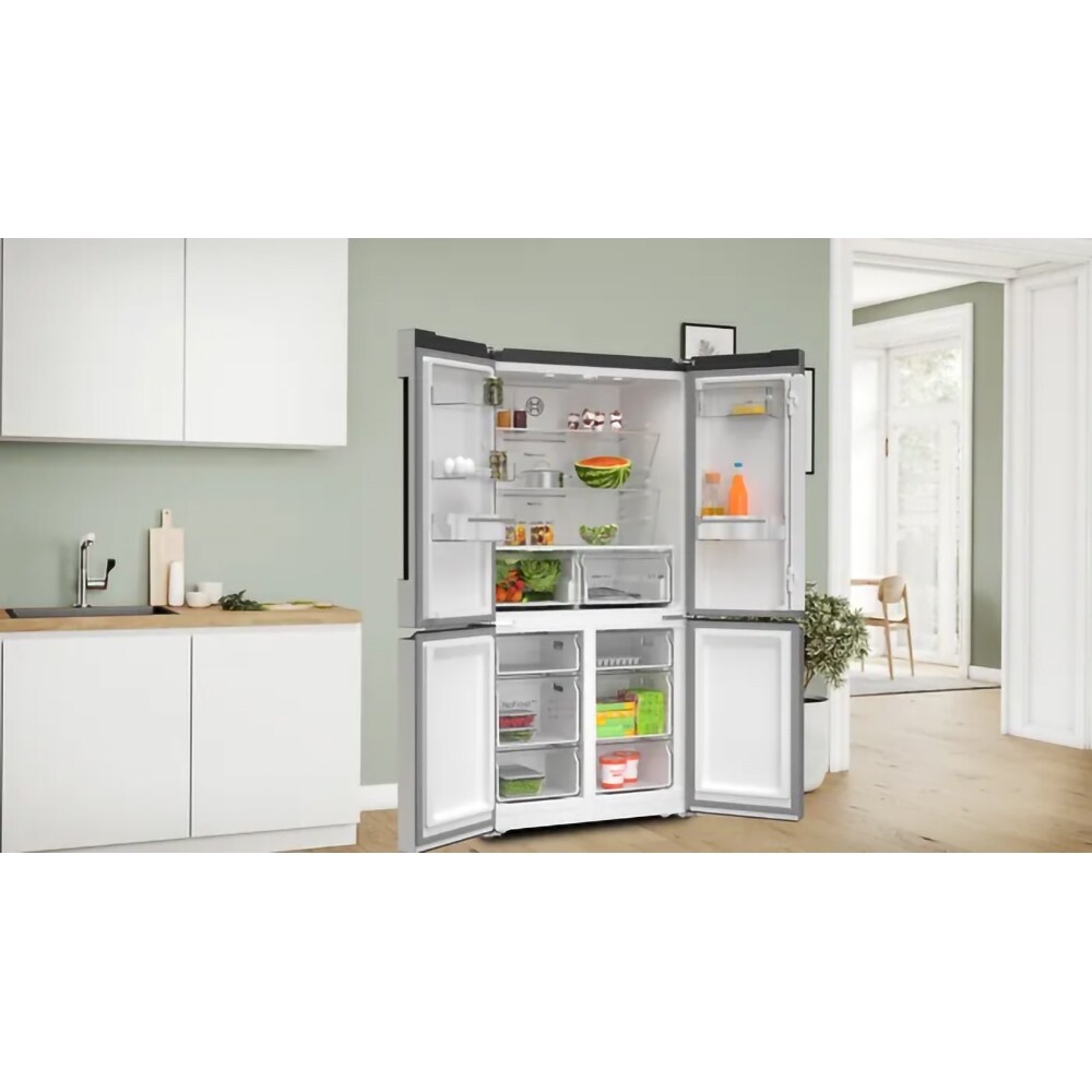 Side by Side BOSCH KFN96VPEA, No Frost, 605 l, H 183, Clasa E, inox