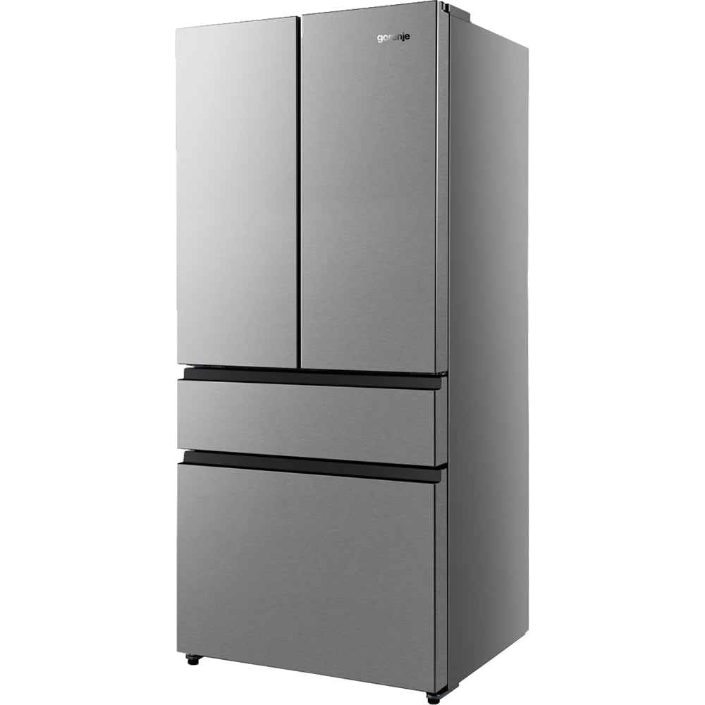 Side by Side GORENJE NRM8181UX, NoFrost Plus, 480 l, H 181.7 cm, Clasa F, inox