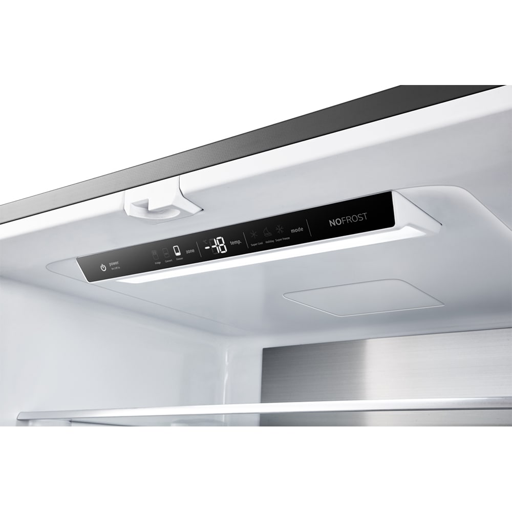Side by Side GORENJE NRM8181UX, NoFrost Plus, 480 l, H 181.7 cm, Clasa F, inox