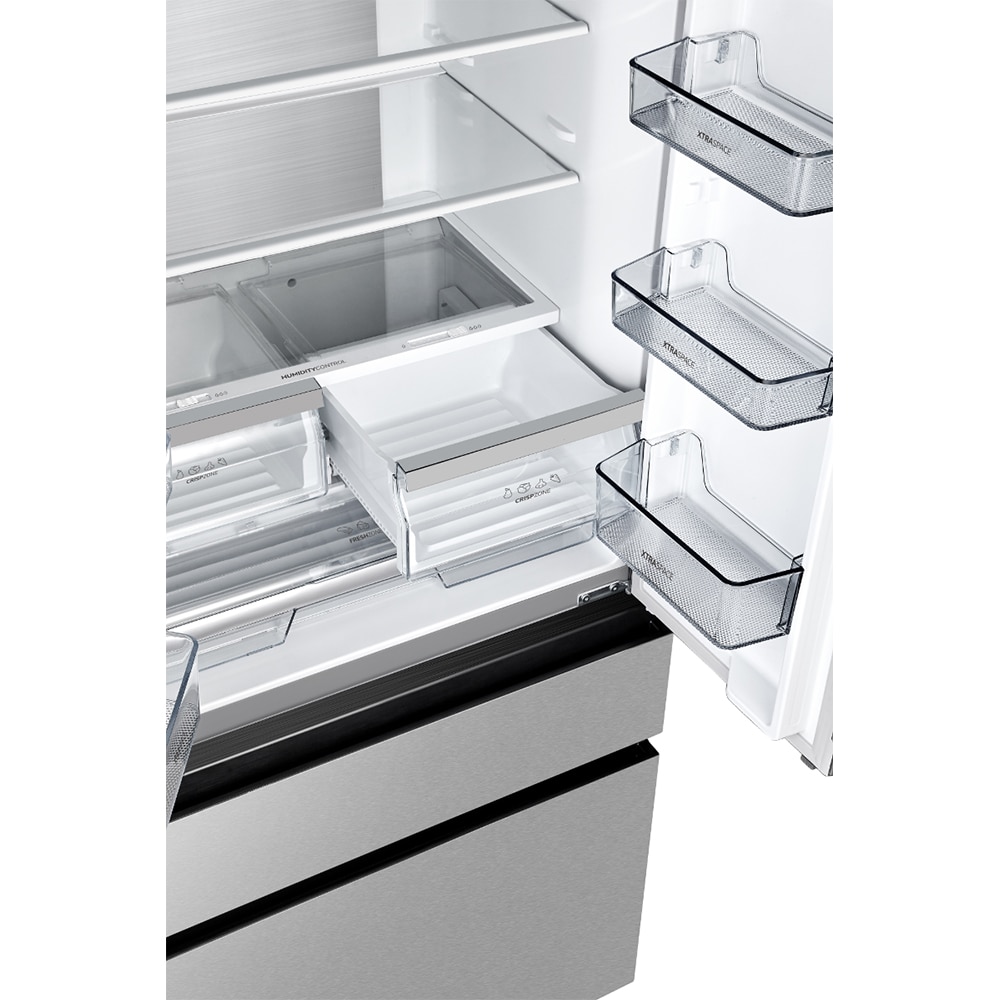 Side by Side GORENJE NRM8181UX, NoFrost Plus, 480 l, H 181.7 cm, Clasa F, inox