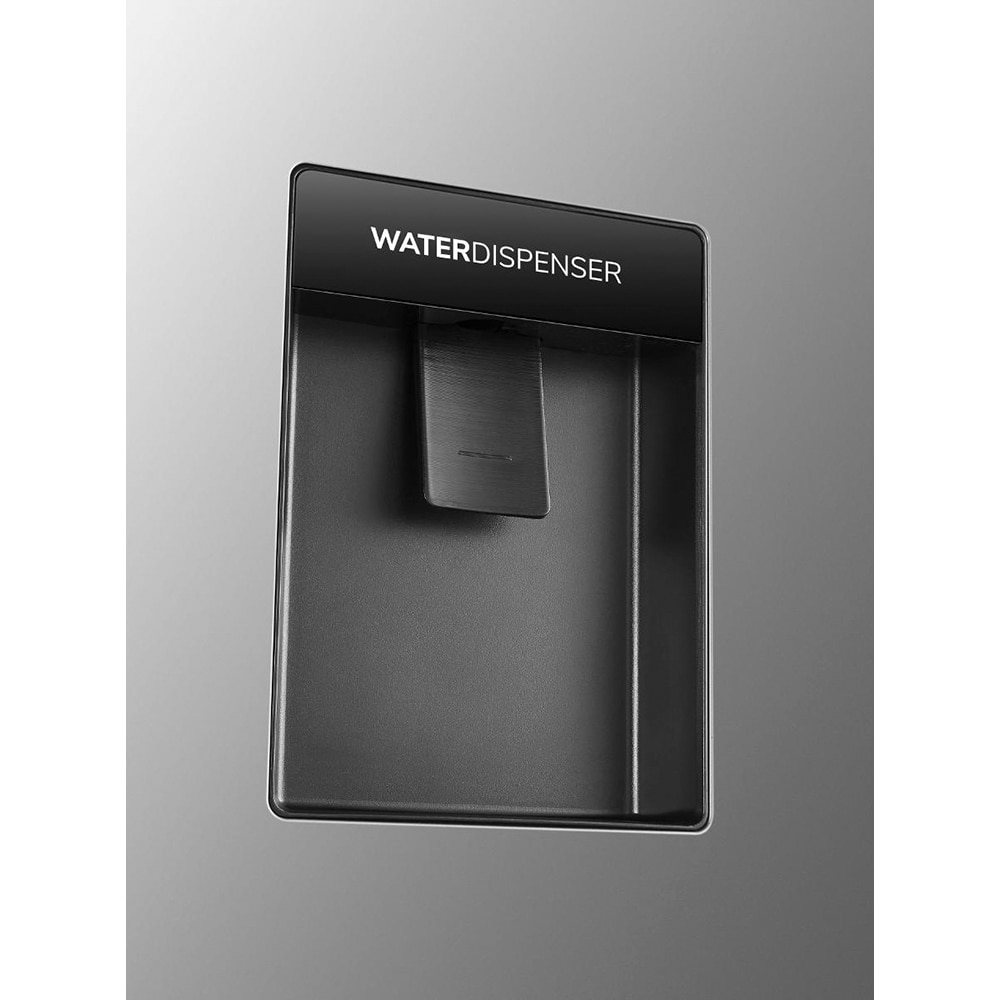 Side by Side GORENJE NS9FSWD, No Frost Plus, 519 l, H 178.6 cm, Clasa F, argintiu