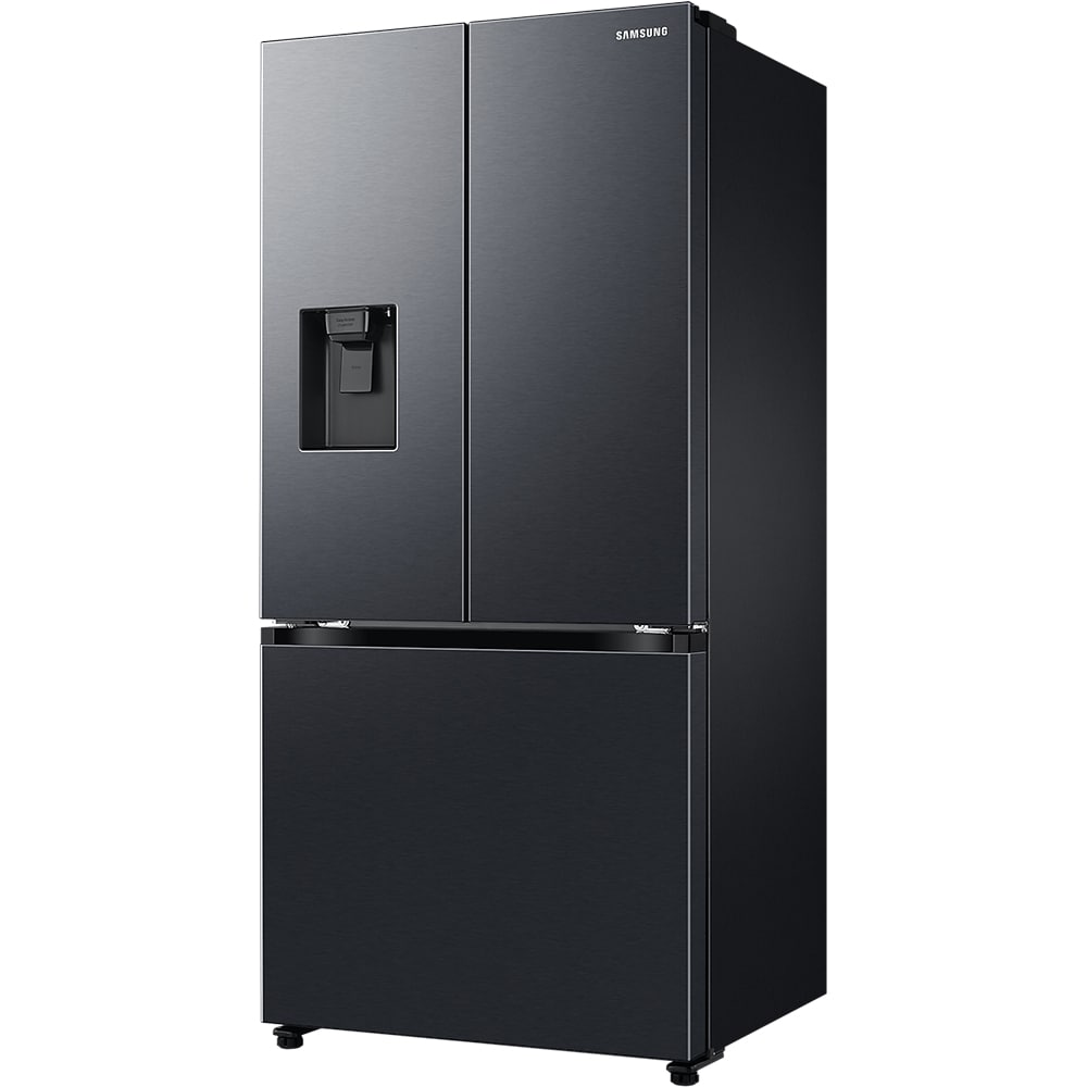 Side by Side SAMSUNG RF50C530EB1/EO, No Frost, 495 l, H 177 cm, Clasa E, Dozator apa, negru