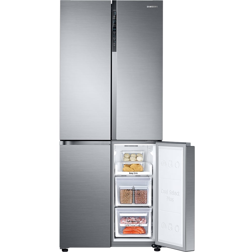Side by Side SAMSUNG RF50K5920S8/EO, No Frost, Triple Cooling, 535 l, H 192 cm, Clasa F, inox