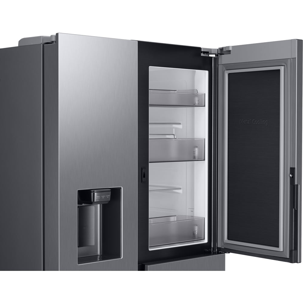 Side by Side SAMSUNG RH68DG853DS9EF, No Frost, 627 l, H 178 cm, Clasa D, Wi-Fi, Dozator apa, inox