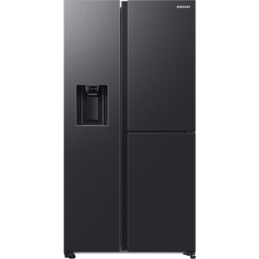 Side by Side SAMSUNG RH68DG883DB1EF, No Frost, 627 l, H 178 cm, Clasa D, Wi-Fi, Dozator apa, dark inox