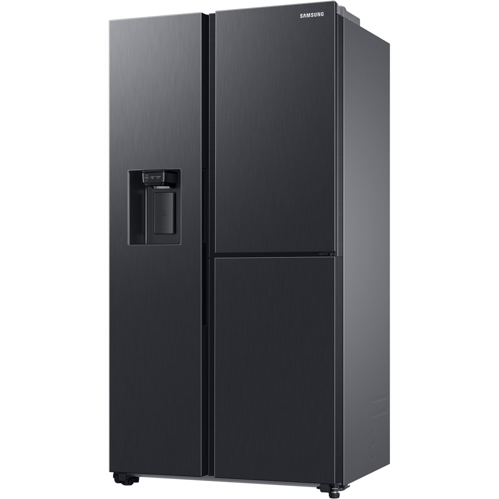 Side by Side SAMSUNG RH68DG883DB1EF, No Frost, 627 l, H 178 cm, Clasa D, Wi-Fi, Dozator apa, dark inox