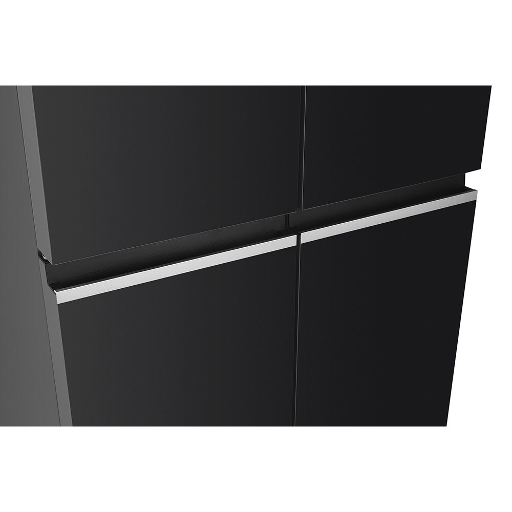 Side by Side TESLA RM4700FHB, Total No frost, 448 l, H 180 cm, Clasa F, negru