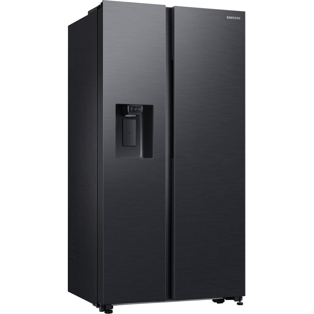 Side by Side SAMSUNG RS64DG5303B1EO, No Frost, 635 l, H 178  cm, Clasa E, Wi-Fi, Dozator apa, dark inox
