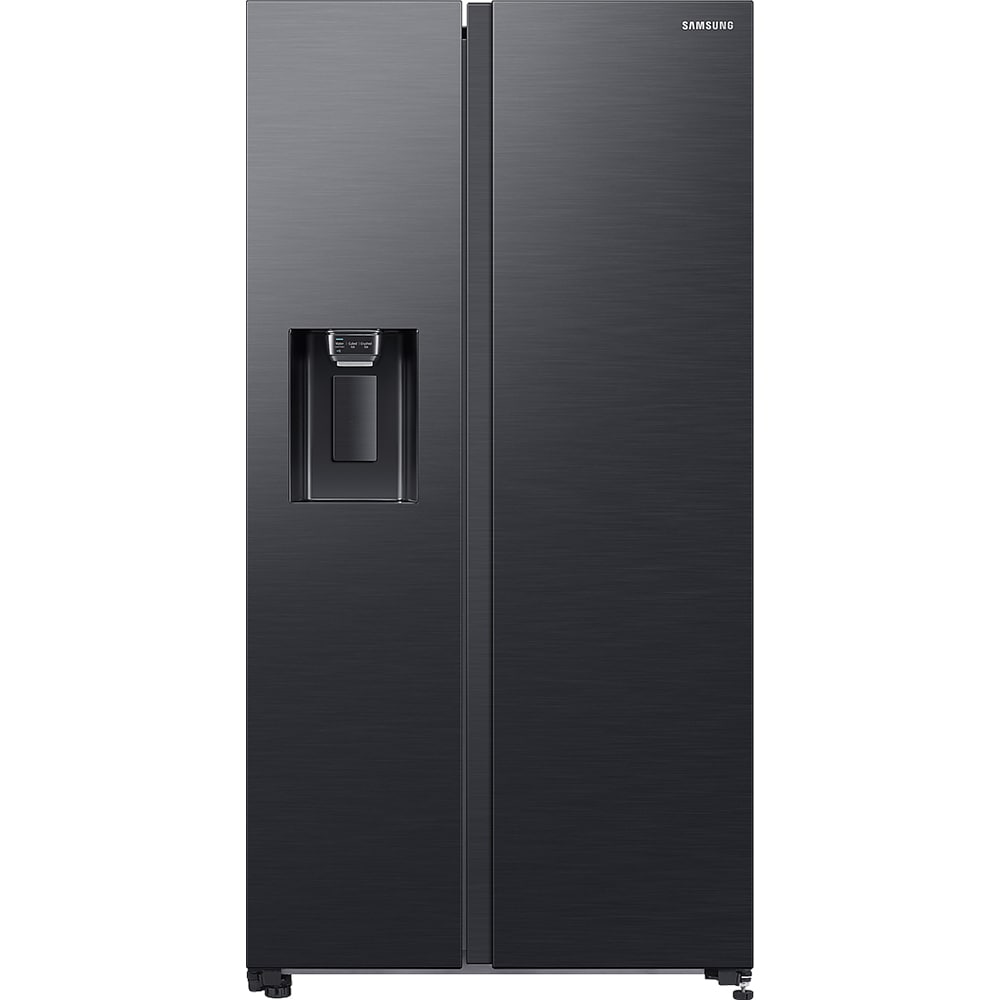 Side by Side SAMSUNG RS65DG5403B1EO, No Frost, 635 l, H 178 cm, Clasa E, Wi-Fi, Dozator apa, dark inox