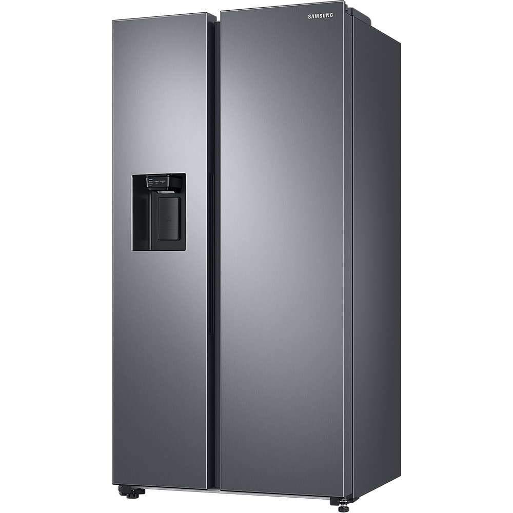Side by Side SAMSUNG RS68A8520S9/EF, No Frost, 634 l, H 178 cm, Clasa F, Dozator apa, inox