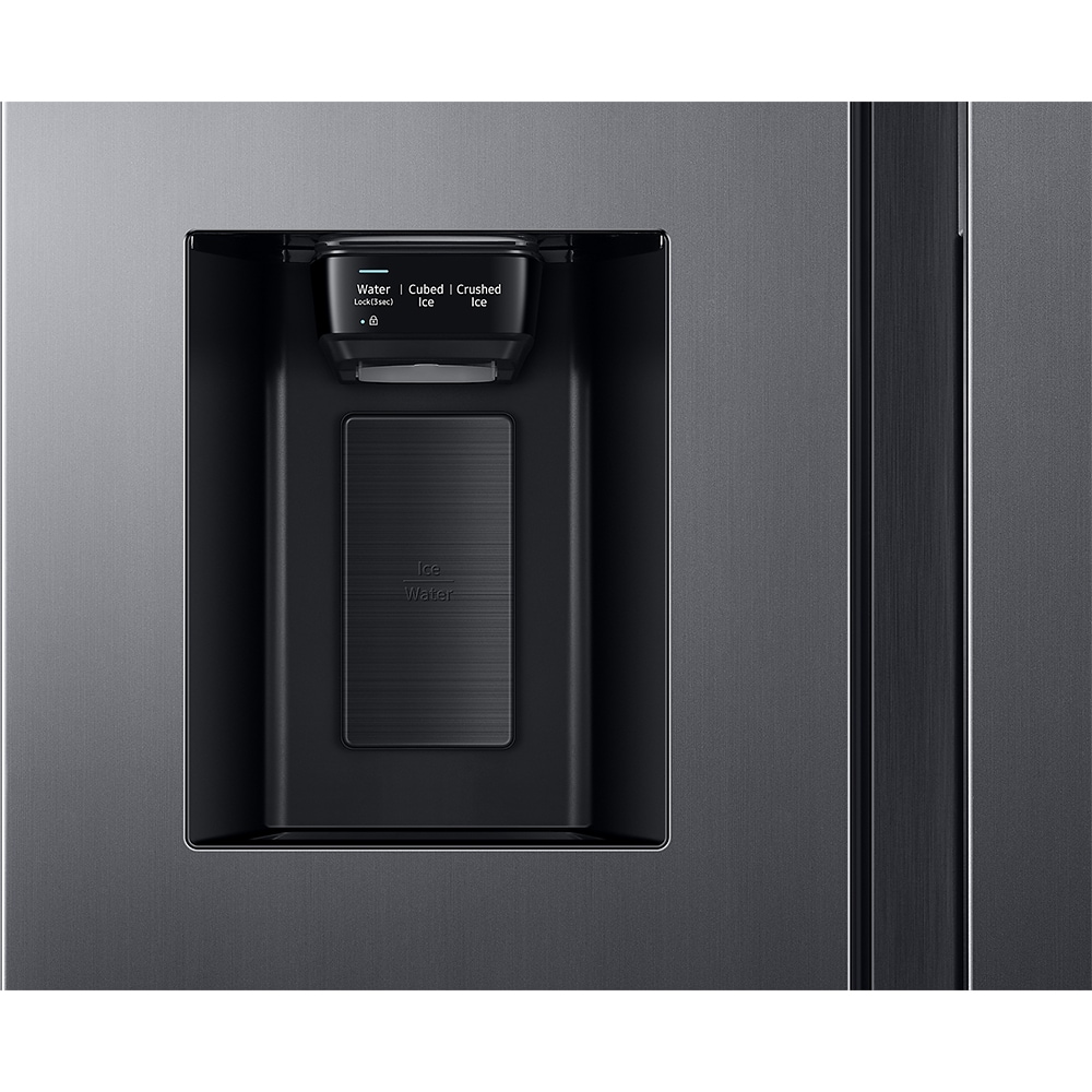 Side by Side SAMSUNG RS68A8520S9/EF, No Frost, 634 l, H 178 cm, Clasa F, Dozator apa, inox