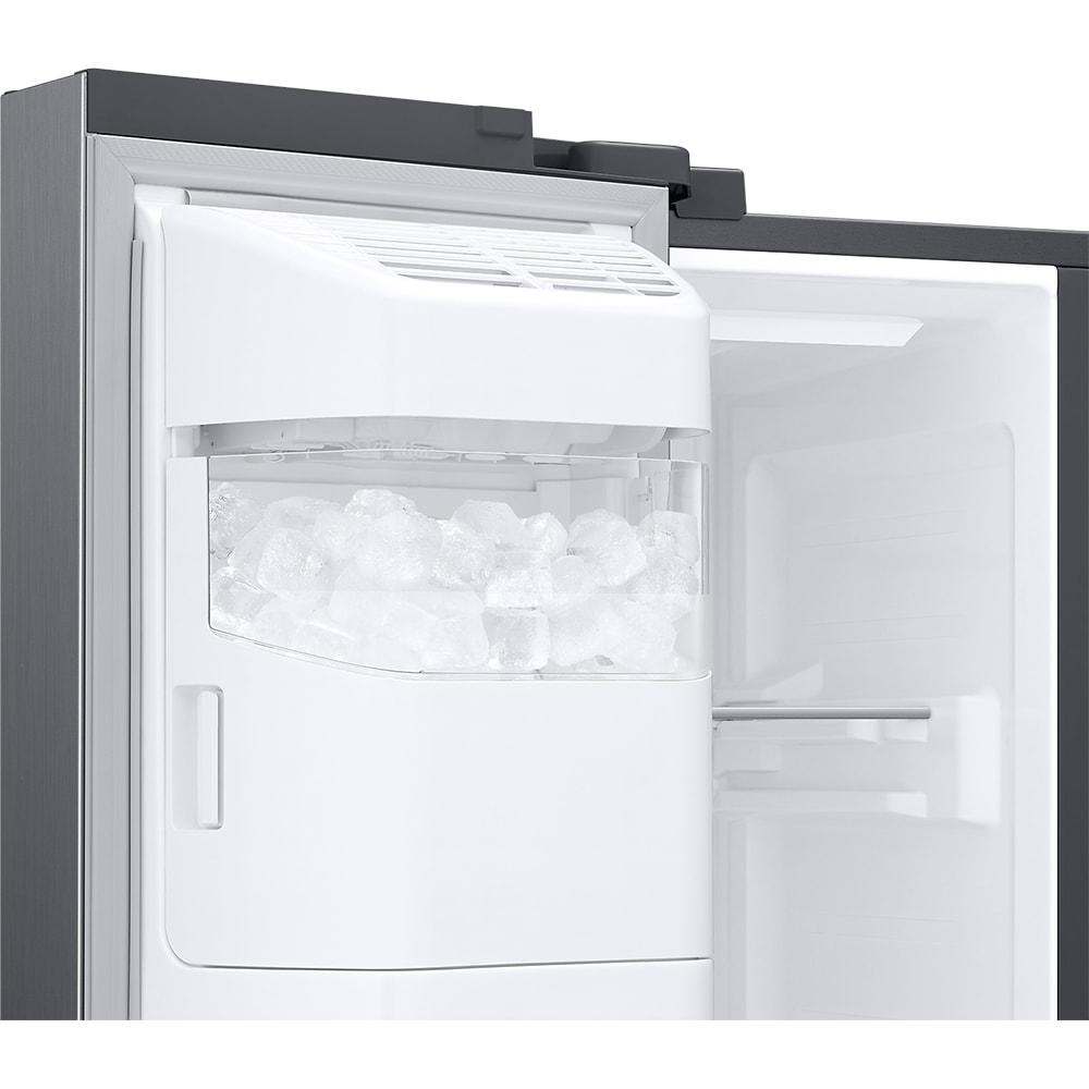 Side by Side SAMSUNG RS68A8520S9/EF, No Frost, 634 l, H 178 cm, Clasa F, Dozator apa, inox