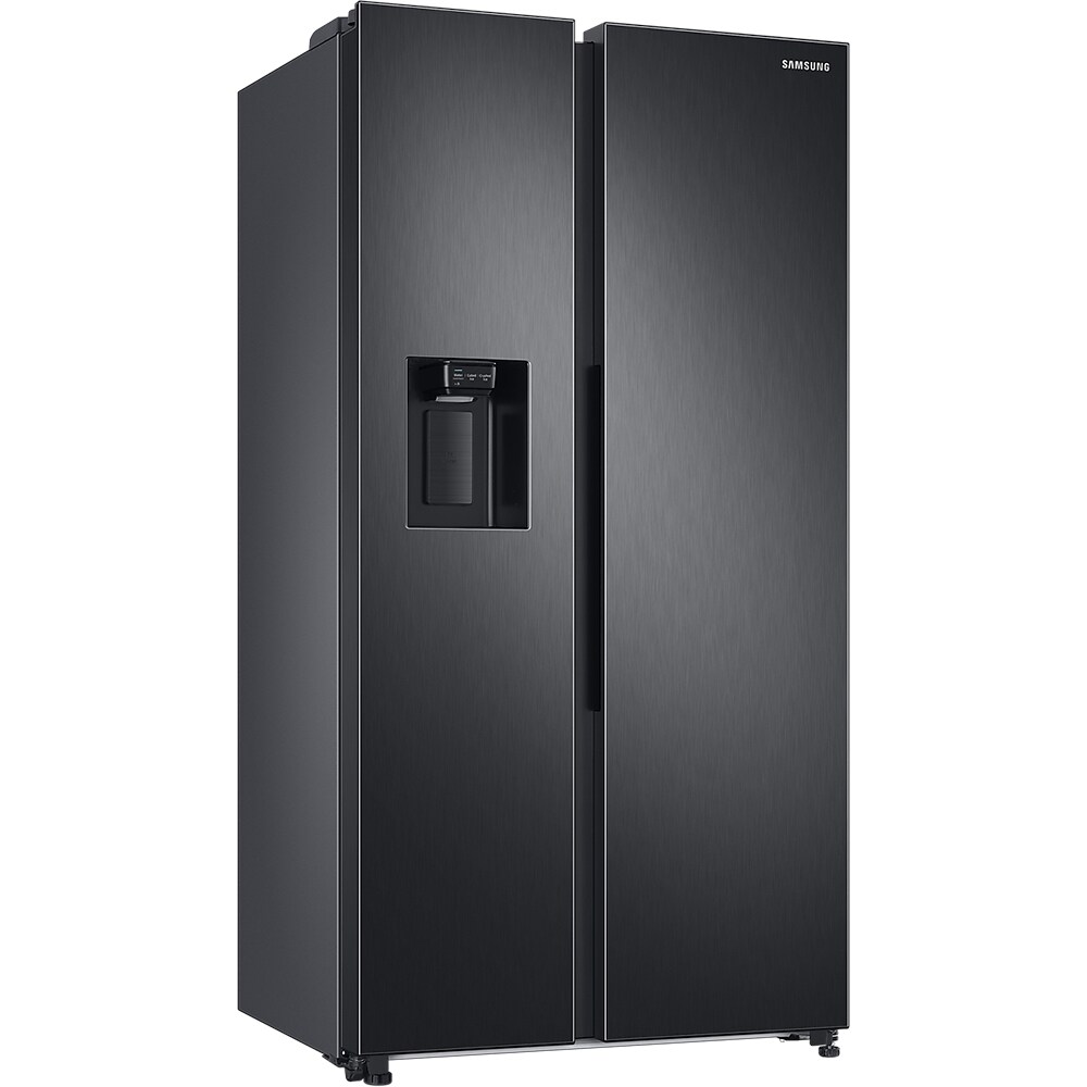Side by Side SAMSUNG RS68A8820B1/EF, No Frost, 634 l, H 178 cm, Clasa F, Dozator apa, Twin Cooling Plus, negru