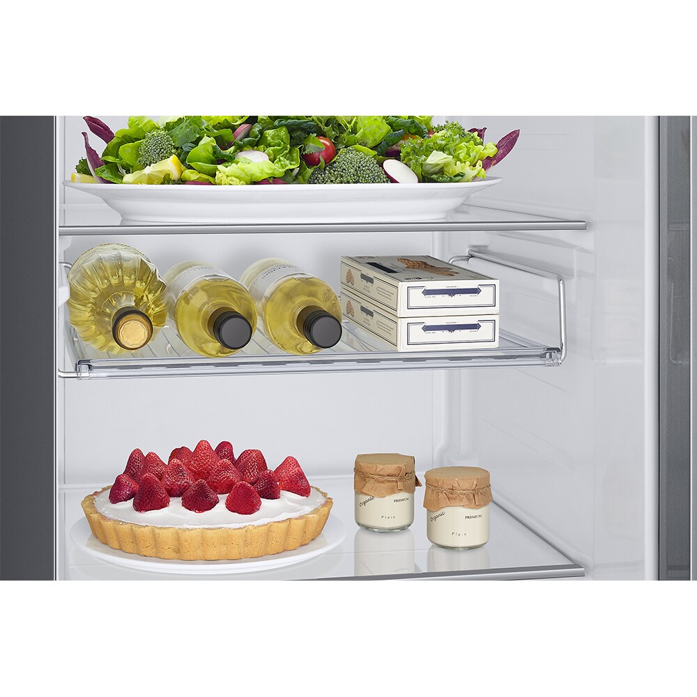 Side by Side SAMSUNG RS68CG853ES9, No Frost, 634 l, H 178 cm, Clasa E, Dozator apa, Twin Cooling Plus, argintiu