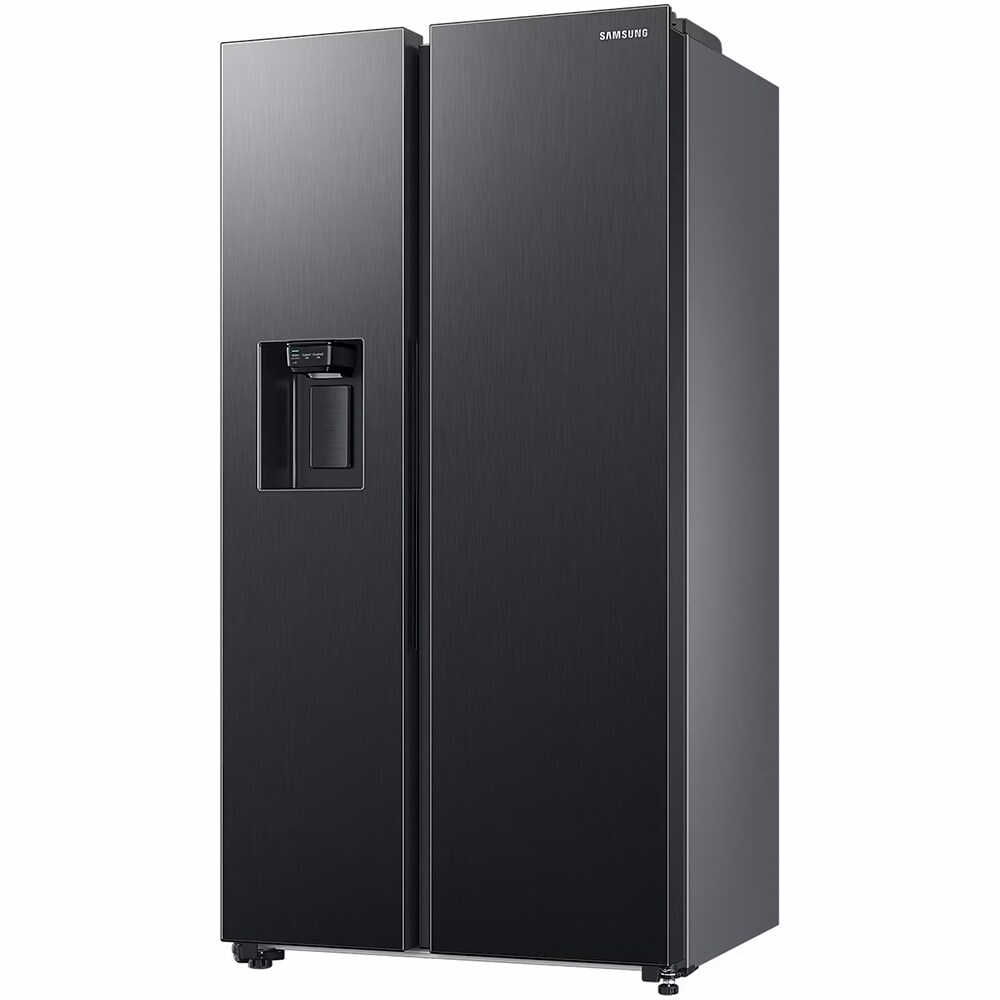 Side by Side SAMSUNG RS68CG855DB1/EF, No Frost, 634 l, H 178 cm, Clasa D, Dozator apa, Twin Cooling Plus, dark inox