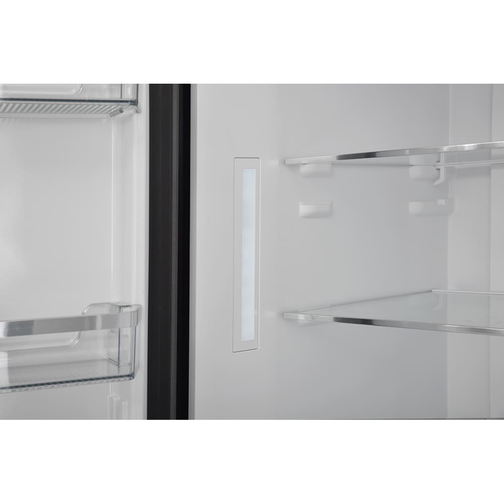 Side by Side SHARP SJ-NFA35IHXIE-EU, No Frost, 488 l, H 179 cm, Clasa E, inox