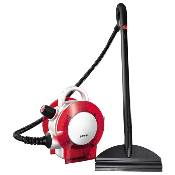 Aparat de curatat cu aburi GORENJE SC1800R, 5 bar, 1800W, rosu - alb