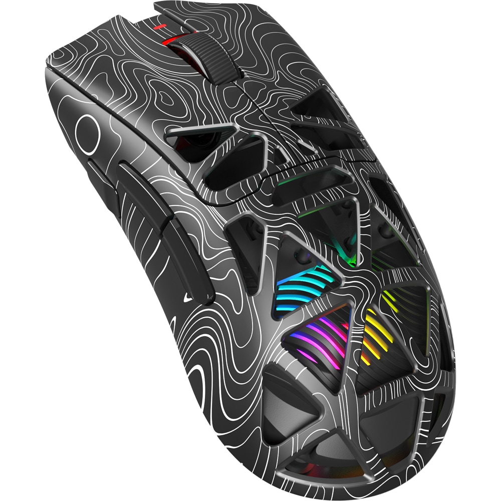 Mouse Gaming Wireless AULA SC620, 12000 dpi, negru