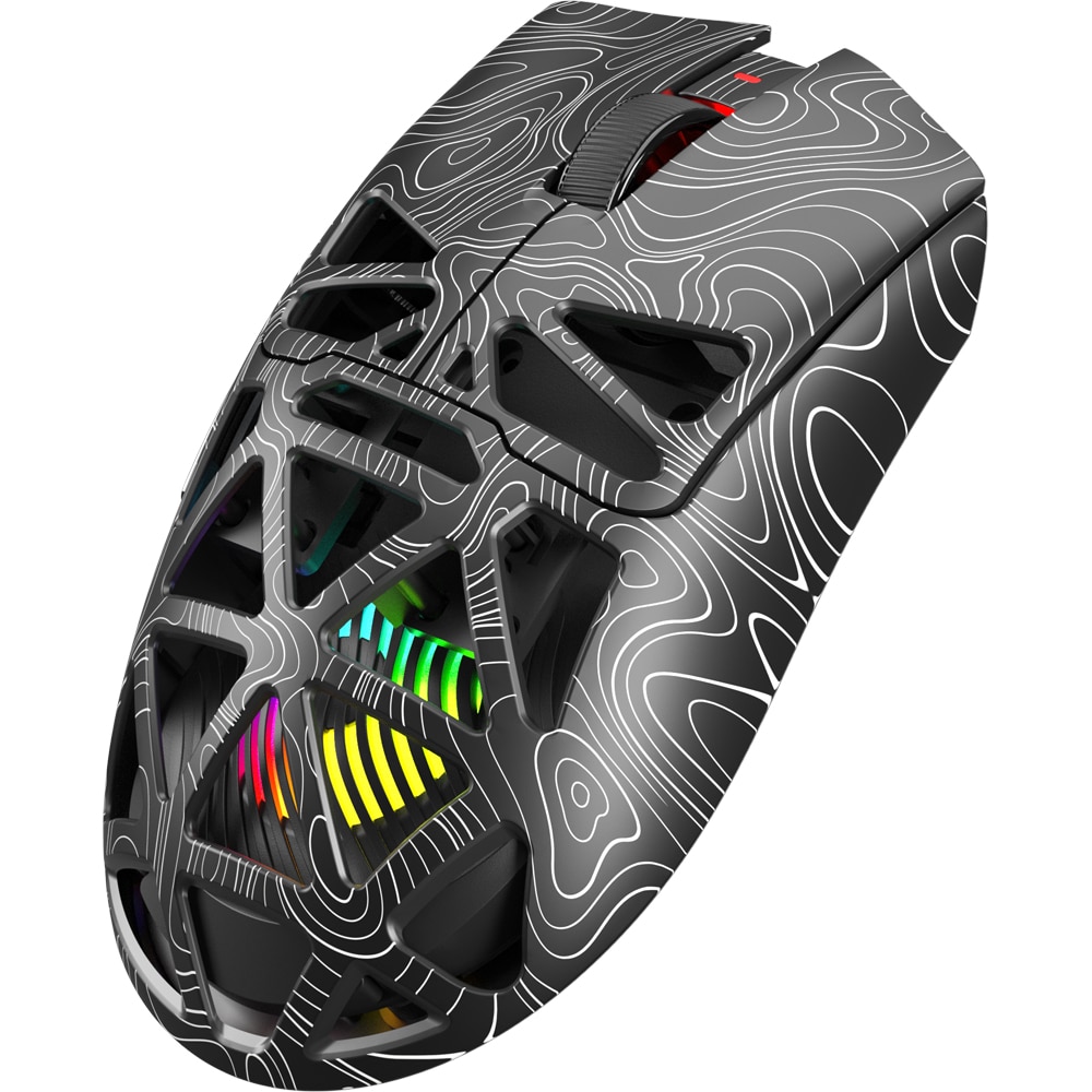 Mouse Gaming Wireless AULA SC620, 12000 dpi, negru