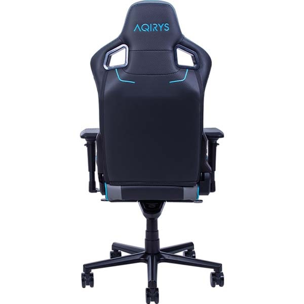 Scaun Gaming AQIRYS Hyperion, negru-gri-albastru