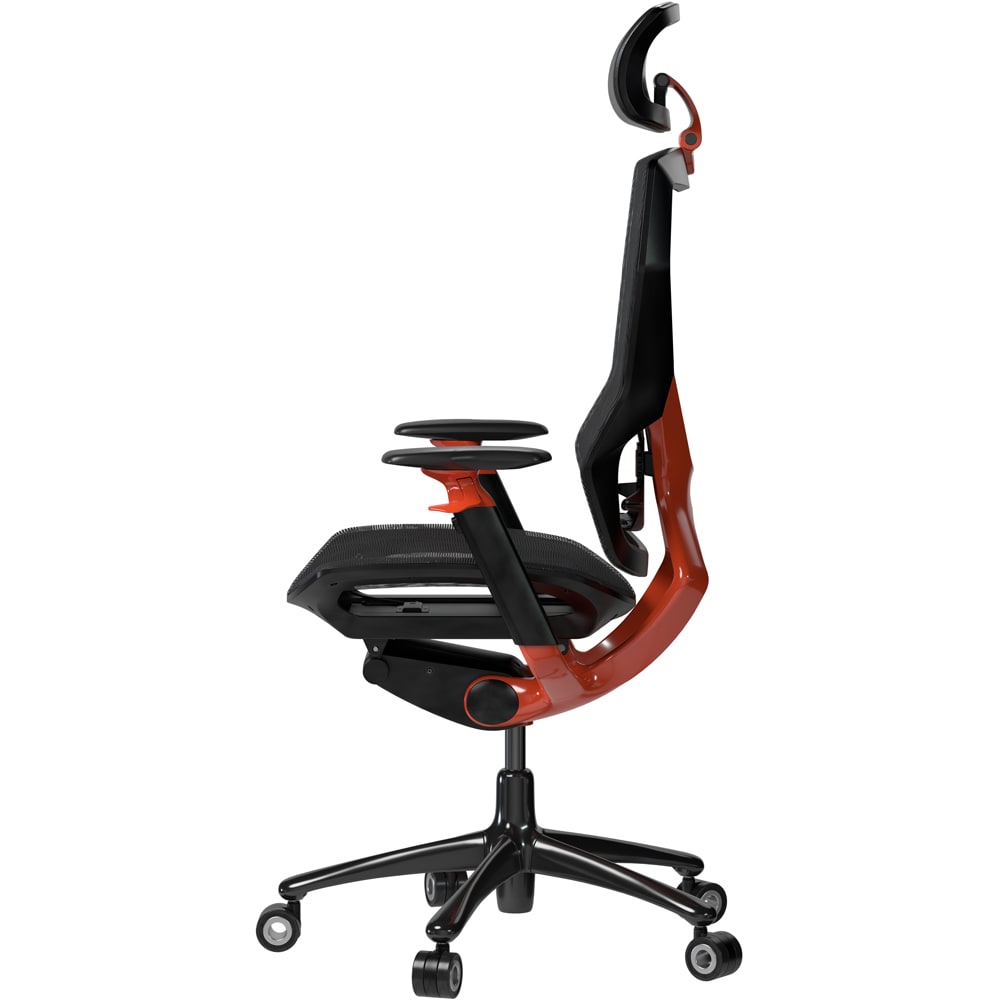 Scaun Gaming LORGAR Grace 855 Mesh Black/Red