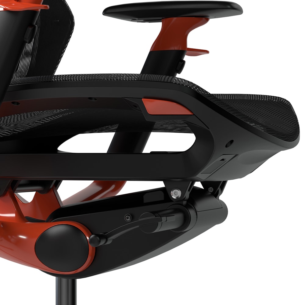 Scaun Gaming LORGAR Grace 855 Mesh Black/Red
