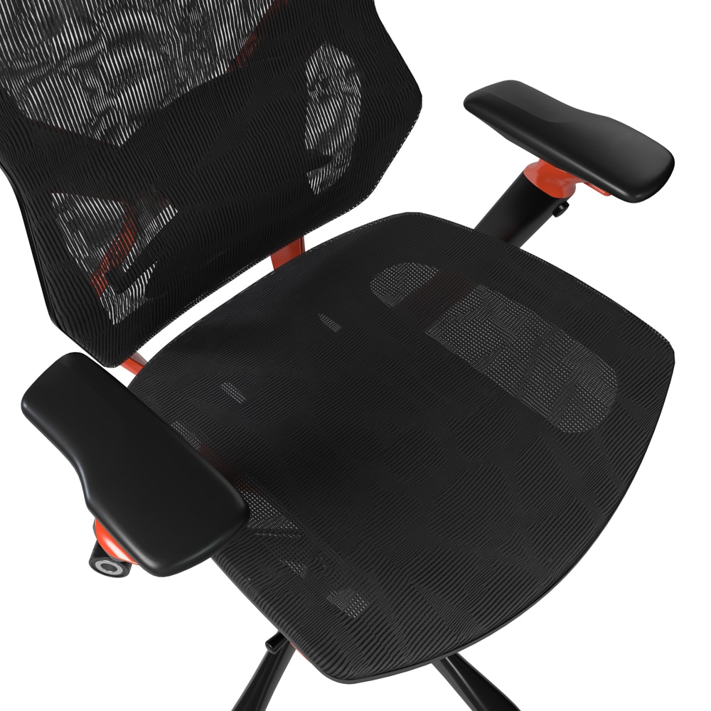 Scaun Gaming LORGAR Grace 855 Mesh Black/Red