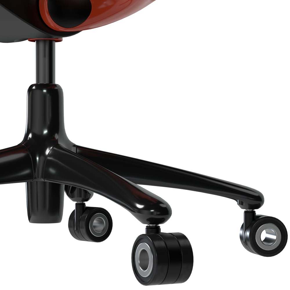 Scaun Gaming LORGAR Grace 855 Mesh Black/Red