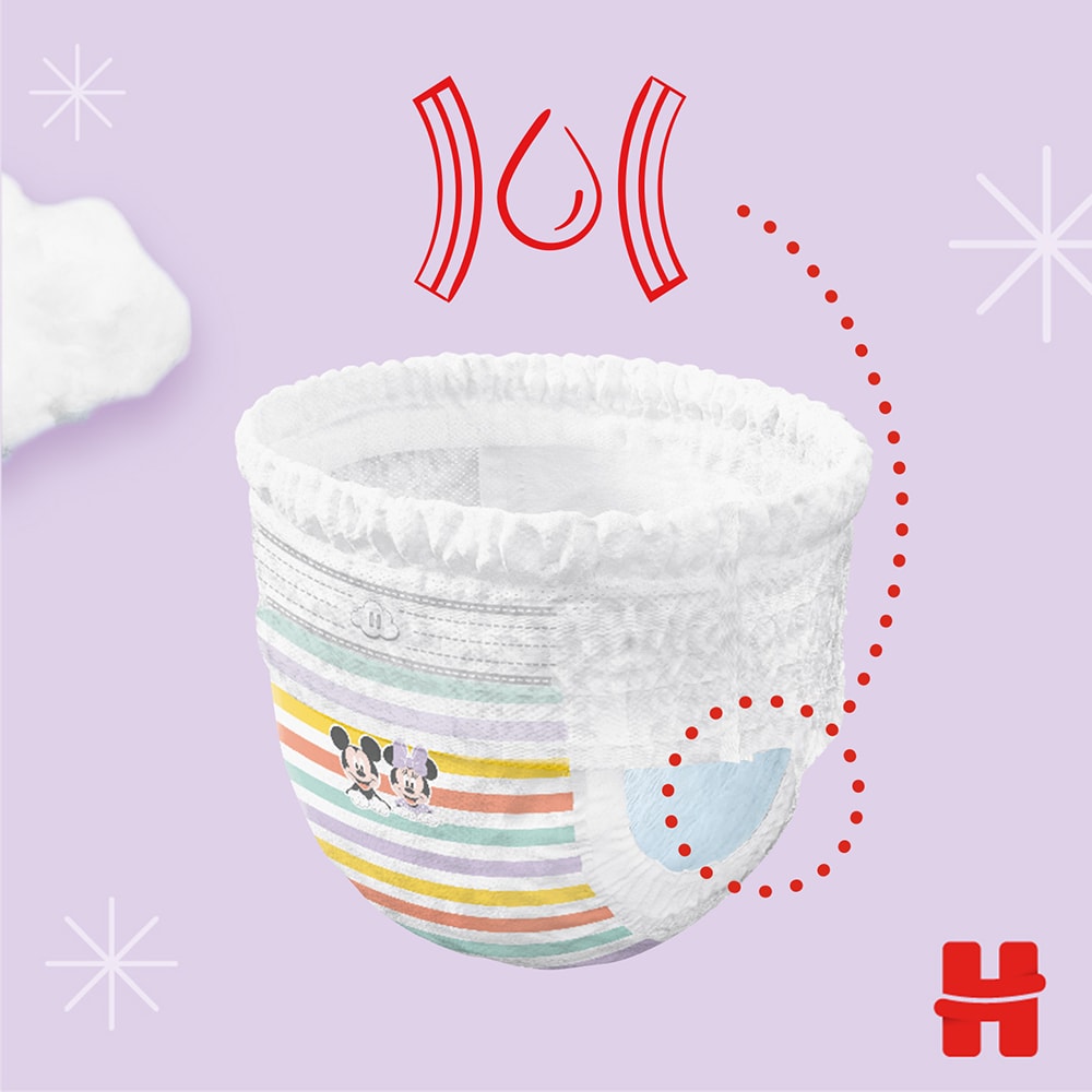 Scutece chilotel HUGGIES Pants Giga nr 4, Baiat, 9-14 kg, 58 buc
