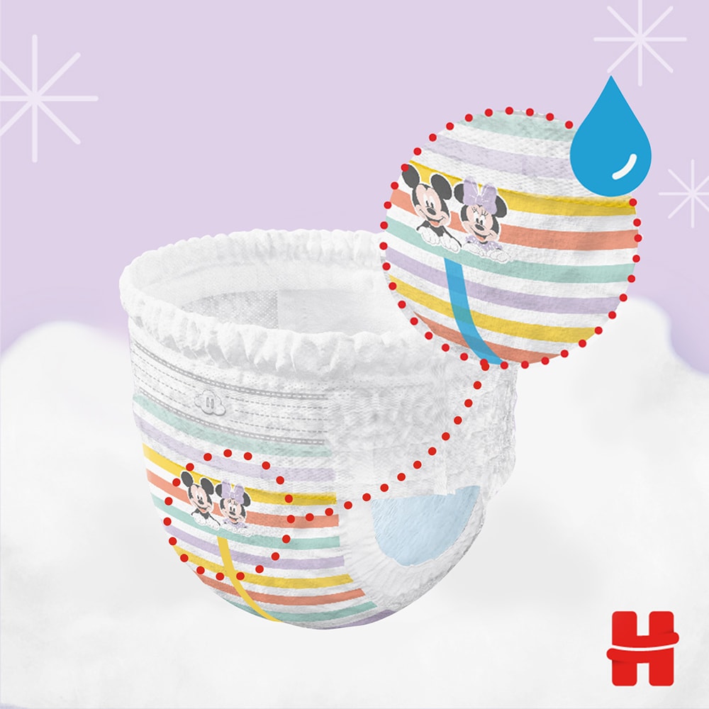 Scutece chilotel HUGGIES Pants Giga nr 4, Baiat, 9-14 kg, 58 buc