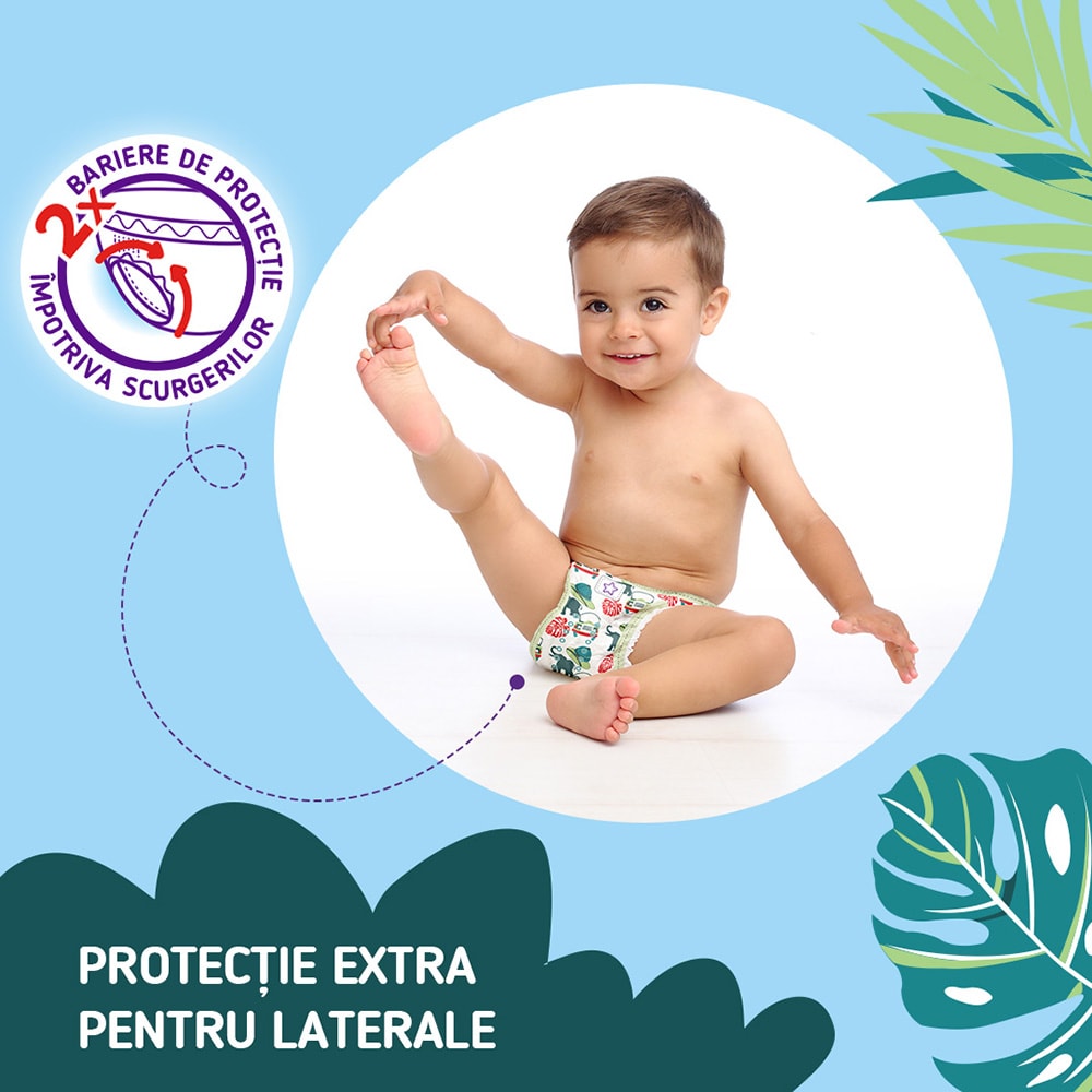 Scutece PUFIES Fashion&Nature nr 5 Junior, 11-16 kg, 72 buc