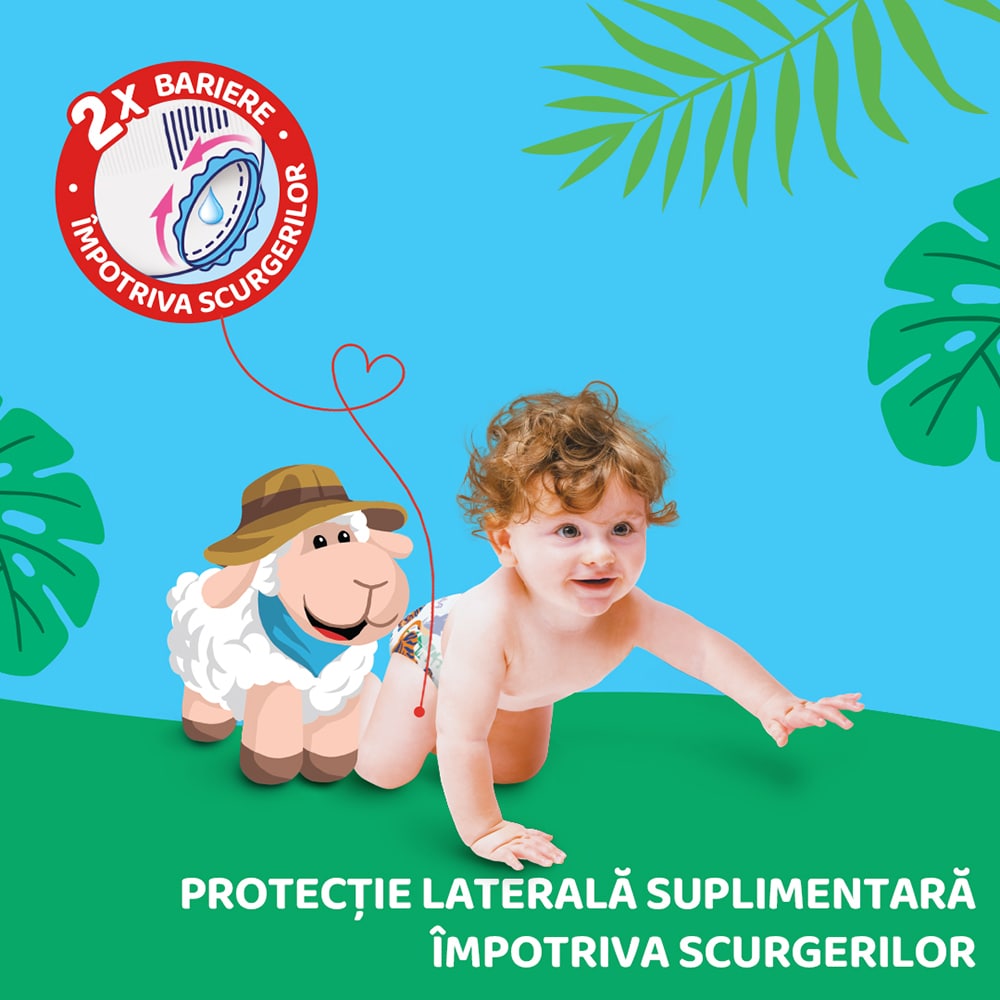 Scutece chilotel PUFIES Fashion Junior nr 5, Unisex, 12-17 kg, 160 buc