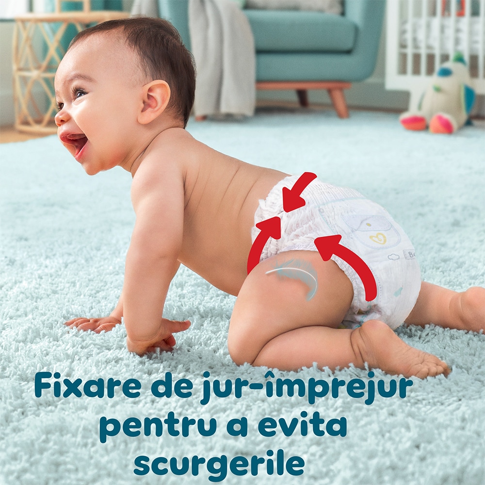 Scutece chilotel PAMPERS Premium Care Pants XXL nr 5, Unisex, 11-17 kg, 102 buc