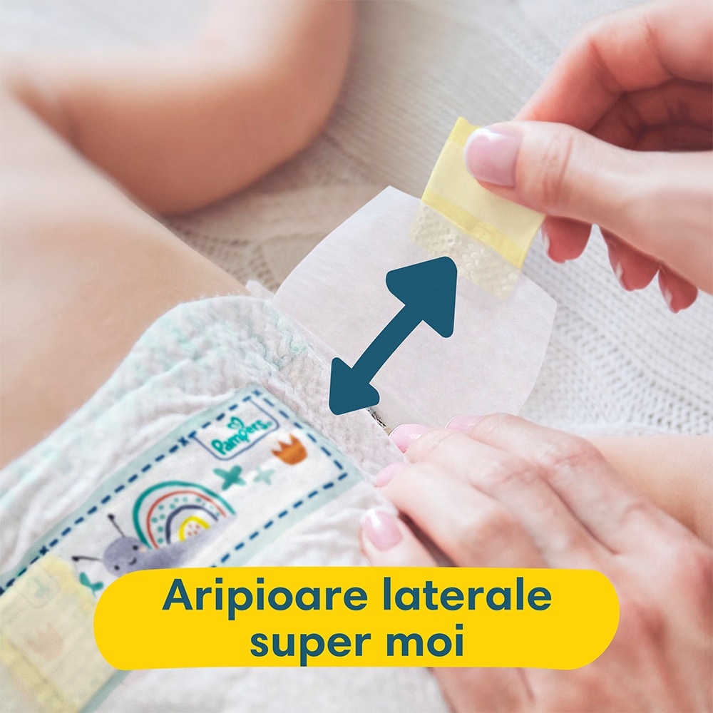 Scutece PAMPERS Premium Care Mega Box nr 4, Unisex, 9-14 kg, 104 buc