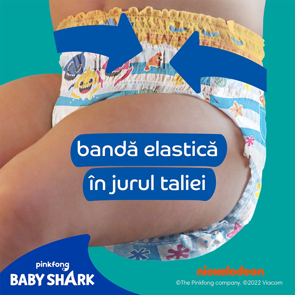 Scutece chilotel pentru apa PAMPERS Splash Carry Pack nr 4, Unisex, 9-15 kg, 11 buc