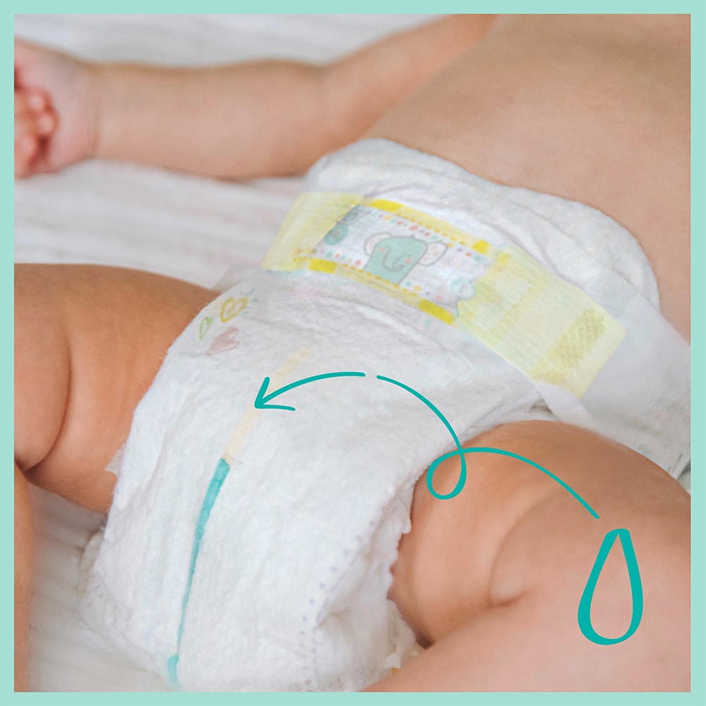 Scutece PAMPERS Premium Care Nou Nascut nr 1, Unisex, 2-5 kg, 78 buc