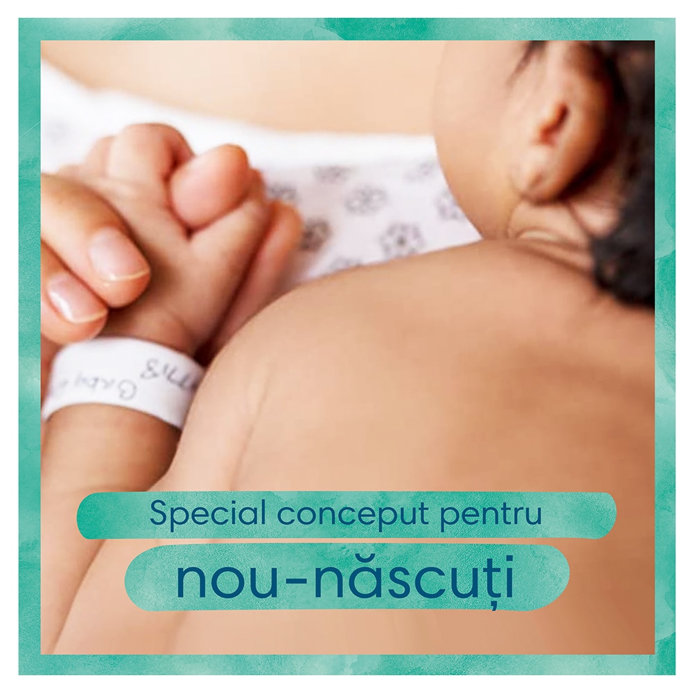 Servetele umede PAMPERS Harmonie New Baby, 4 pachete, 184 buc