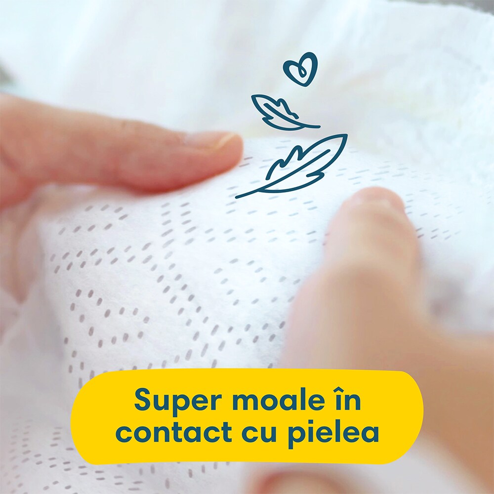 Scutece PAMPERS Premium Care Value Pack nr 1, Unisex, 2-5 kg, 50 buc