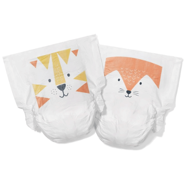 Scutece hipoalergenice KIT&KIN Eco nr 4, Unisex, 9-14 kg, 32 buc