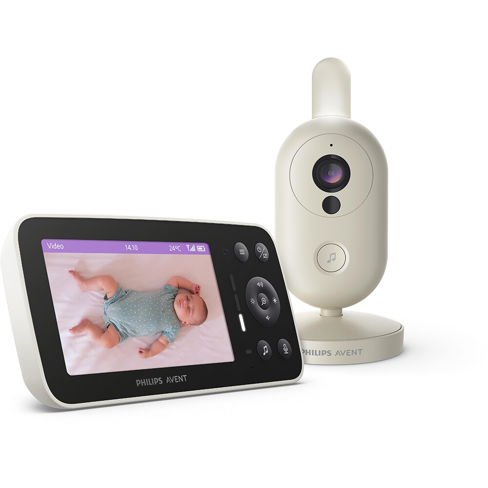 Monitor video PHILIPS AVENT SCD863/26, 4.5", alb