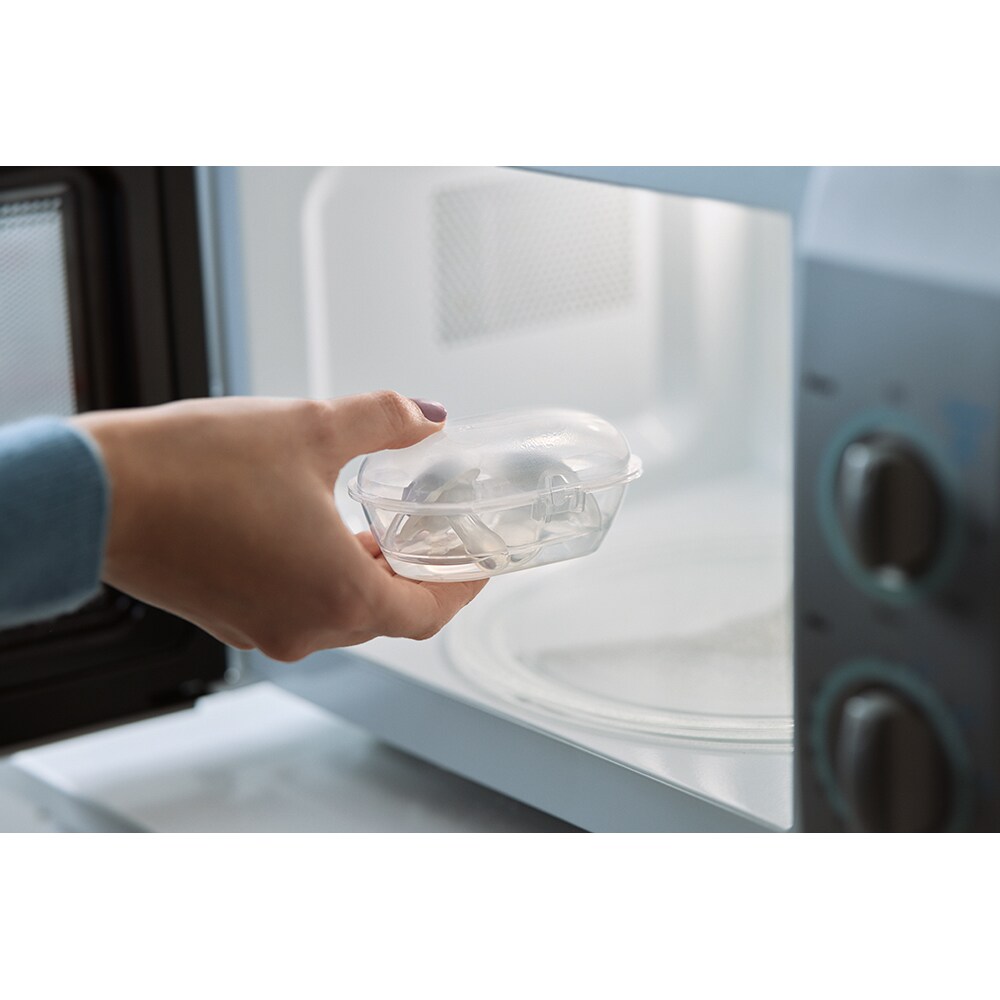 Suzeta PHILIPS AVENT Pacifier Ultra Start de noapte SCF075/17, 0-2 luni, 2 buc, multicolor