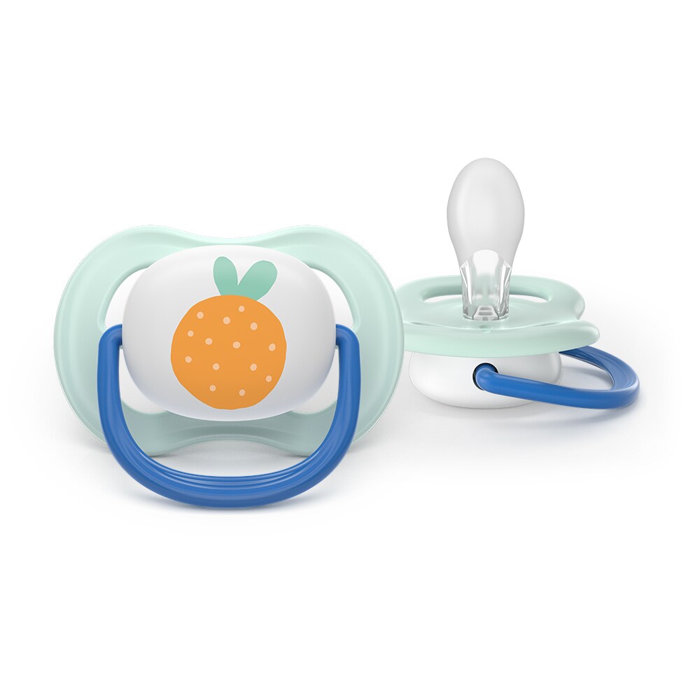 Suzeta PHILIPS AVENT Ultra Air SCF080/23, 0 luni+, 2 buc, multicolor