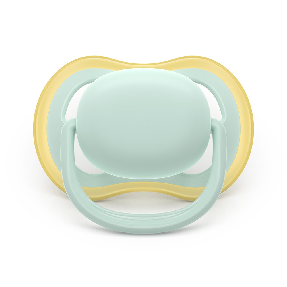 Suzeta PHILIPS AVENT Ultra Air SCF087/01, 0 luni+, 2 buc, bleu-verde