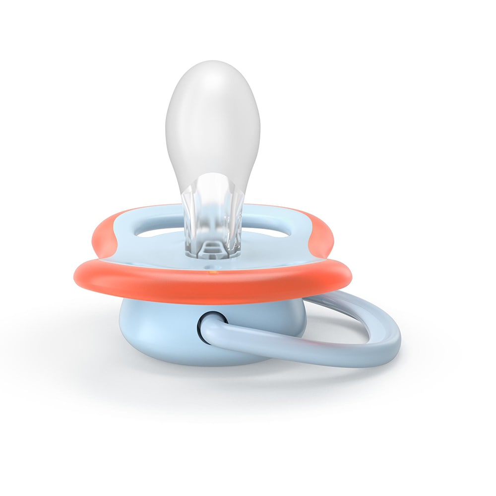 Suzeta PHILIPS AVENT Ultra Air SCF087/01, 0 luni+, 2 buc, bleu-verde