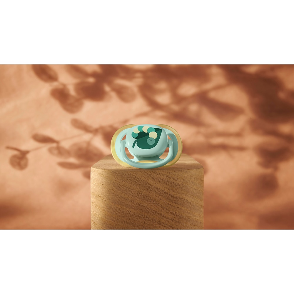 Suzeta PHILIPS AVENT Pacifier Ultra Air SCF087/02, 0 luni+, 2 buc, multicolor
