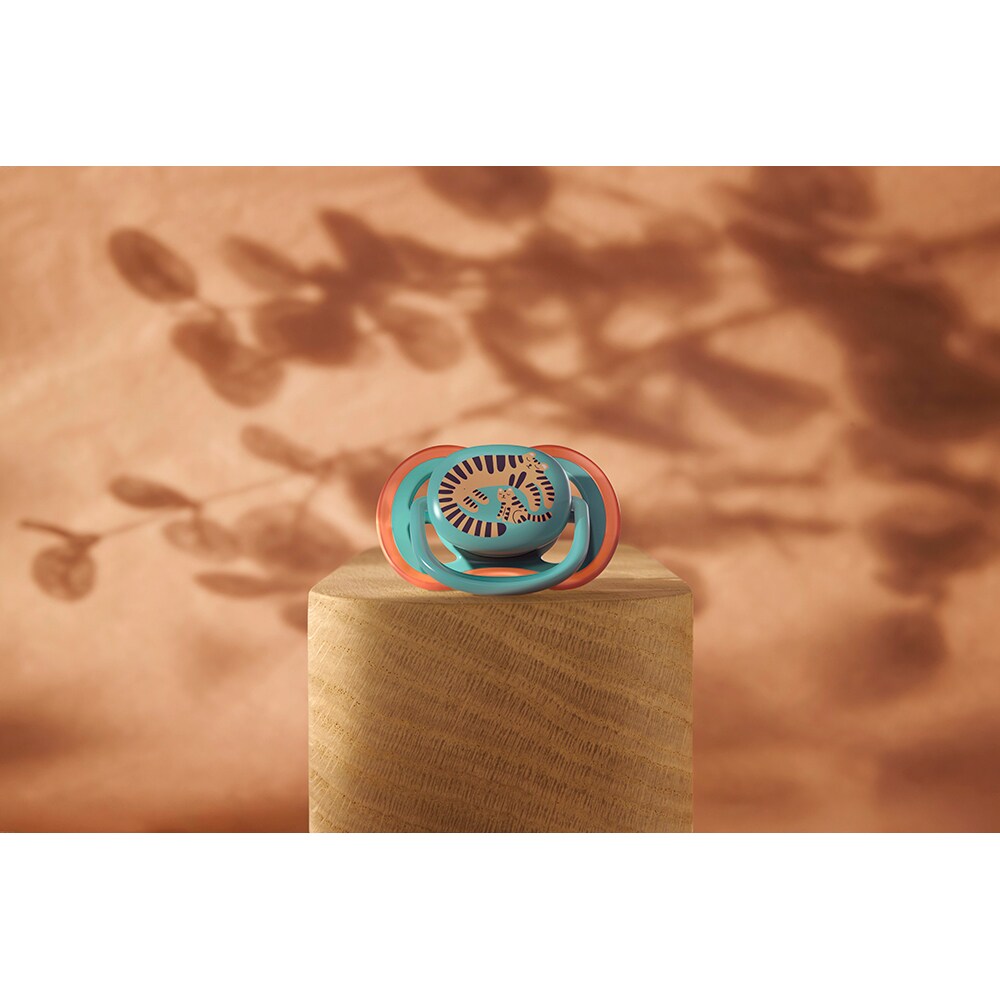 Suzeta PHILIPS AVENT Pacifier Ultra Air SCF087/11, 6 luni+, 2 buc, multicolor